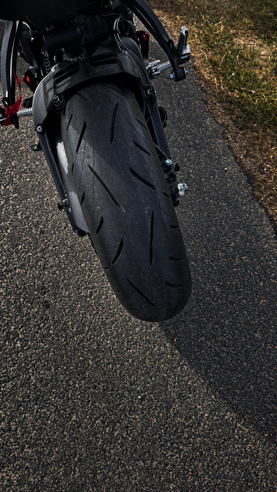 Cubierta trasera reciente de la Kawasaki ZX-6R
